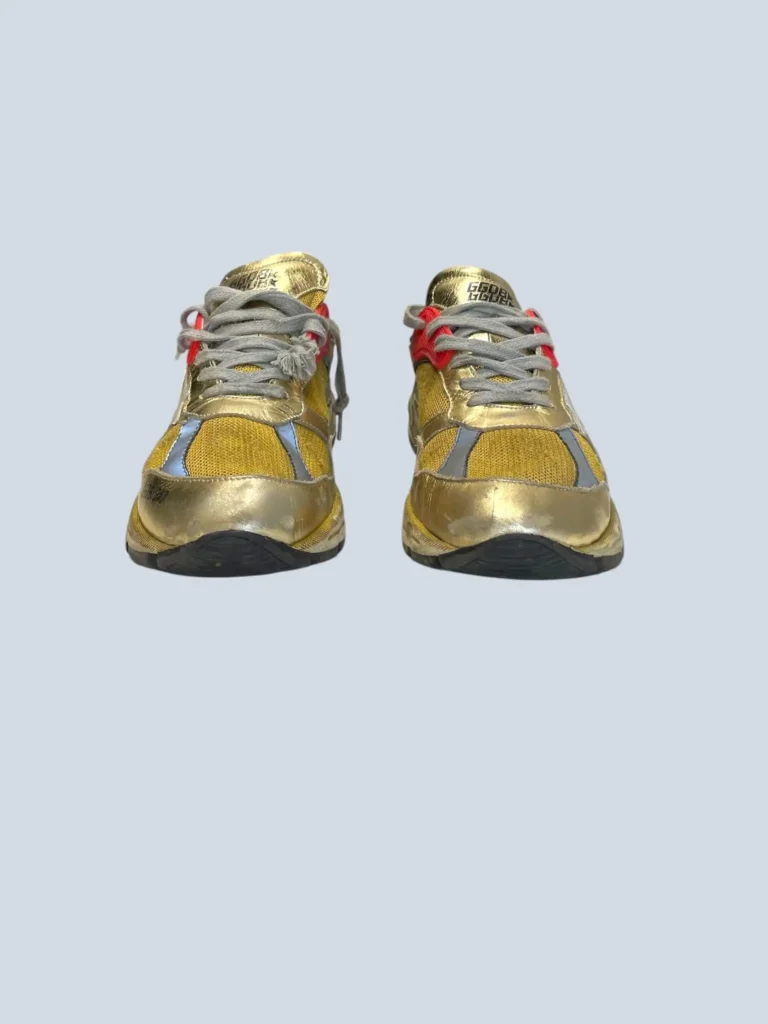 Sneakers Dad-Star in rete e pelle laminata, 38., foto 3 di 6