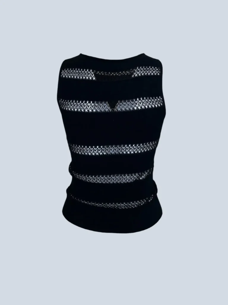 Openwork knit top, S., photo 3 of 5