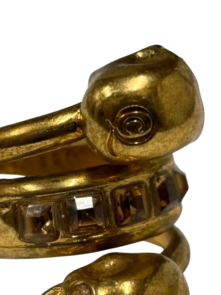 Anello doppio teschio., foto 4 di 4