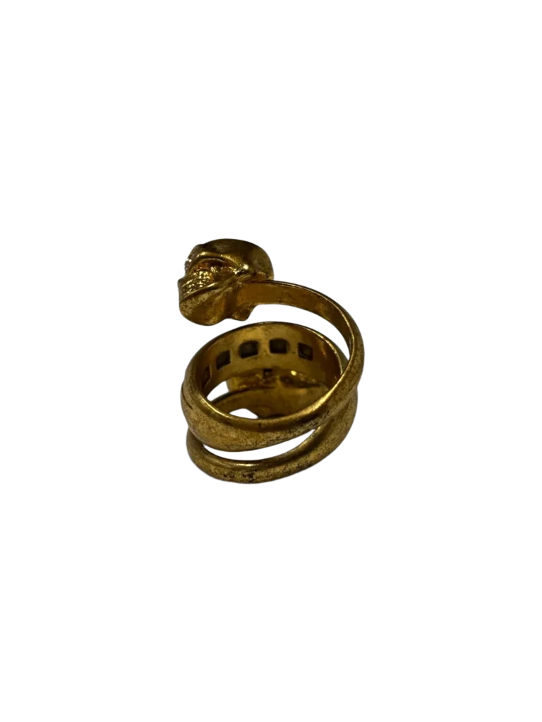 Anello doppio teschio., foto 3 di 4