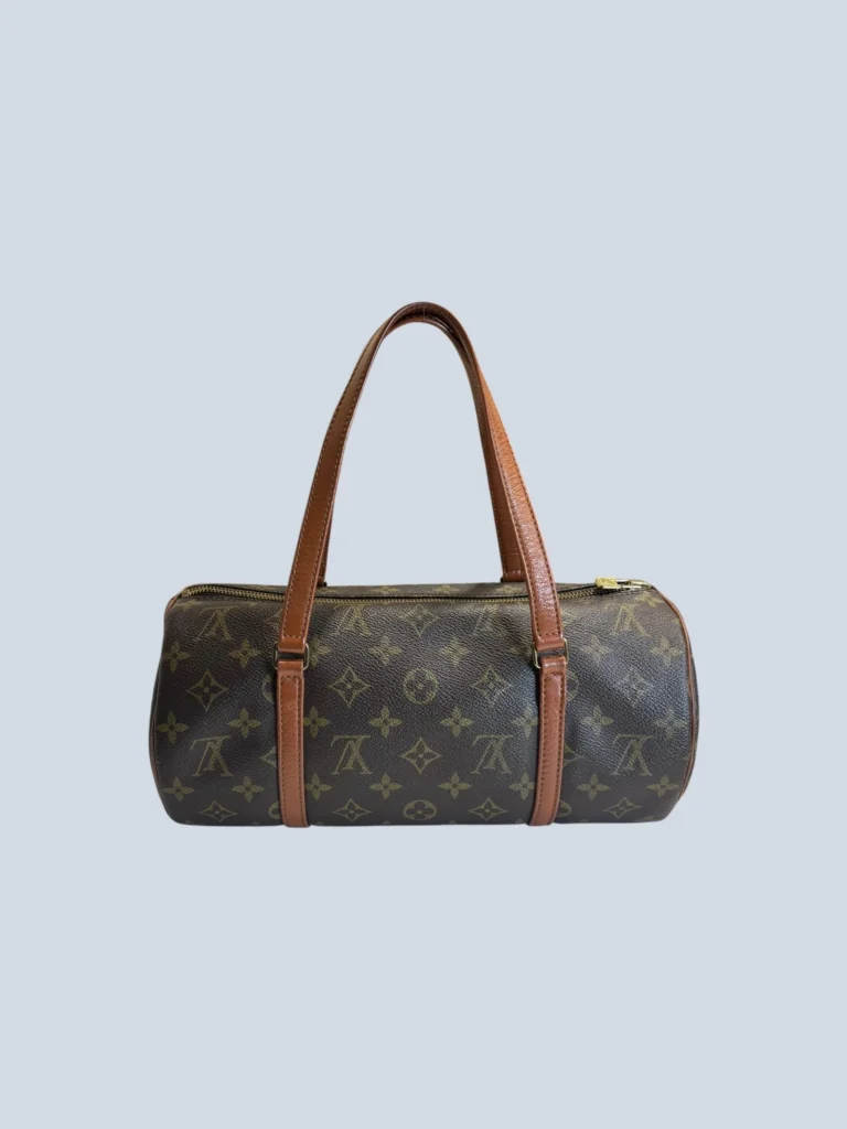 Borsa Papillon 30 in tela Monogram e pelle., foto 4 di 7