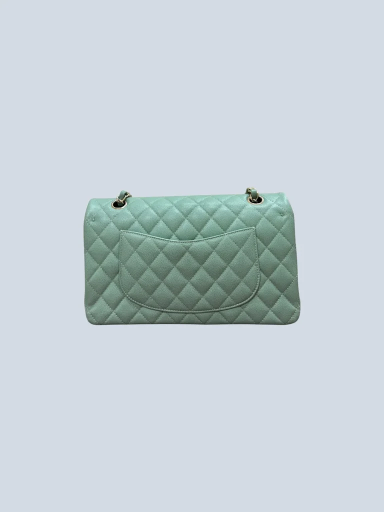 Borsa Classic Medium Double Flap in pelle caviar., foto 4 di 6