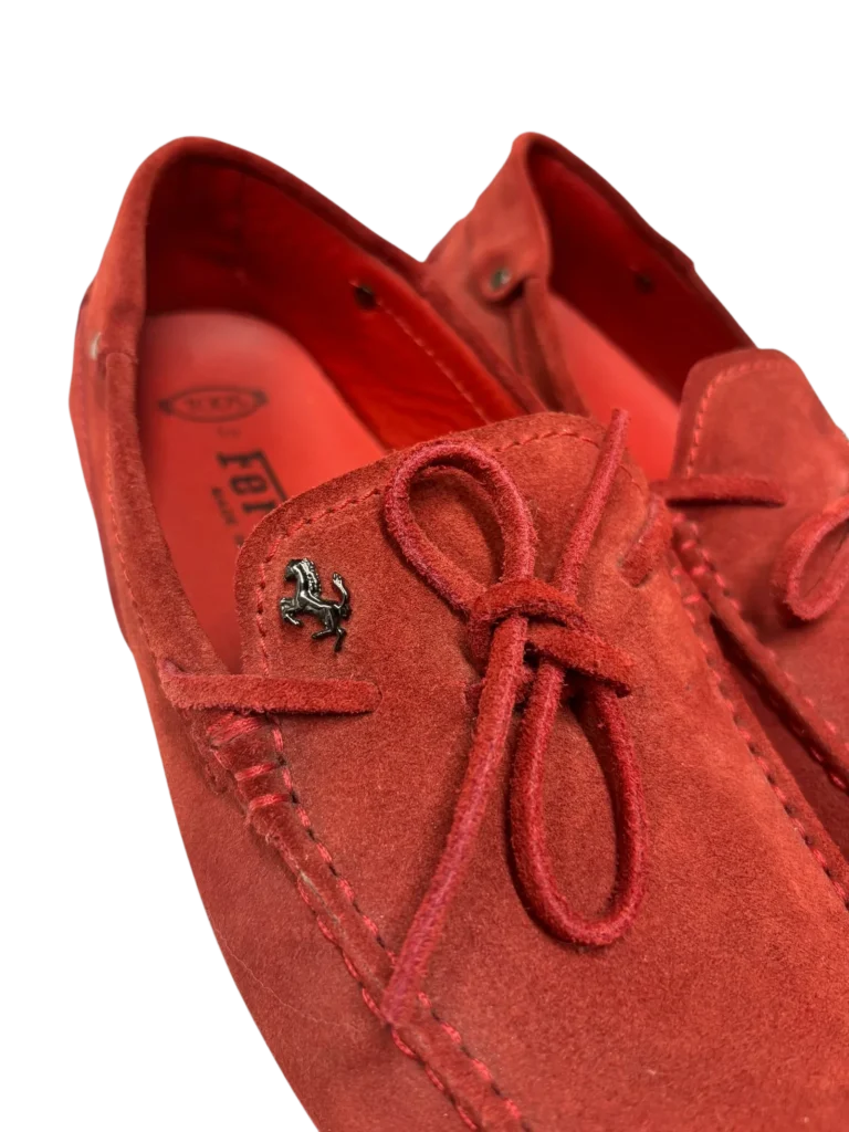 x Ferrari, mocassini in Suede, 5.5, foto 6 di 8
