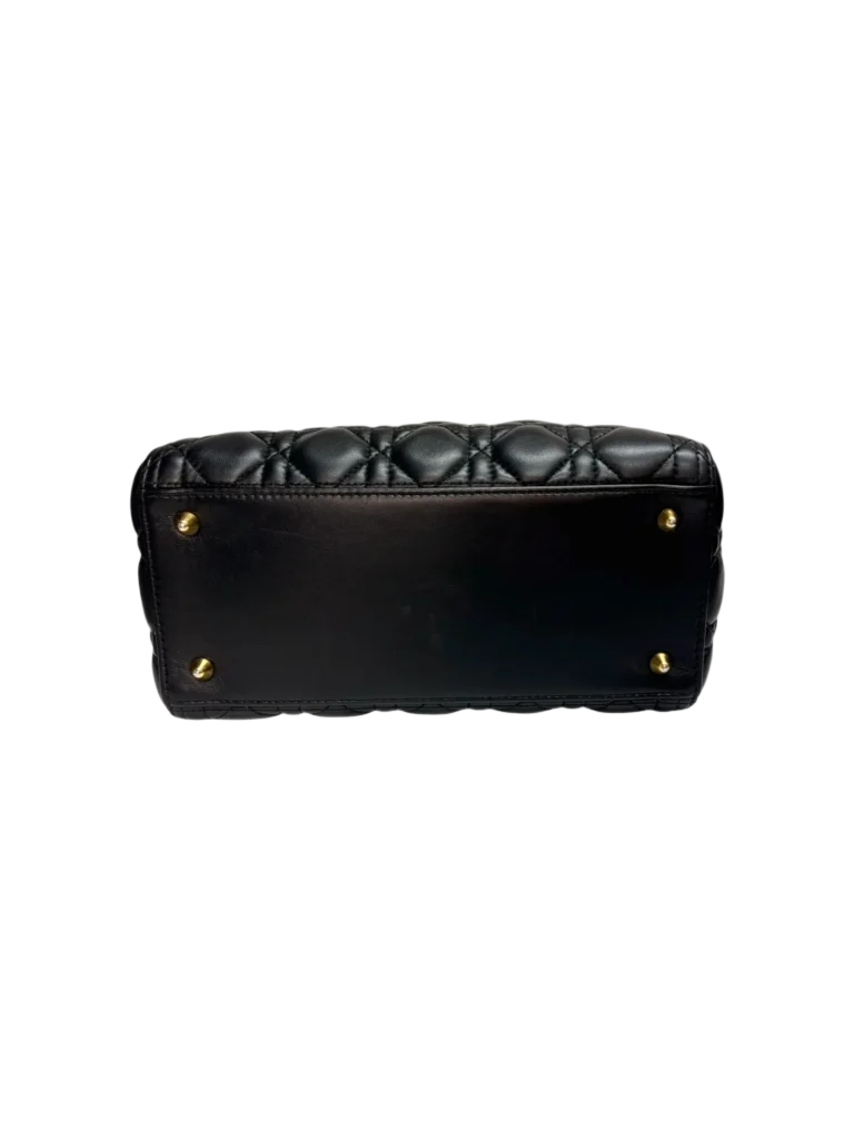 Borsa media Lady Dior in pelle cannage, foto 7 di 11