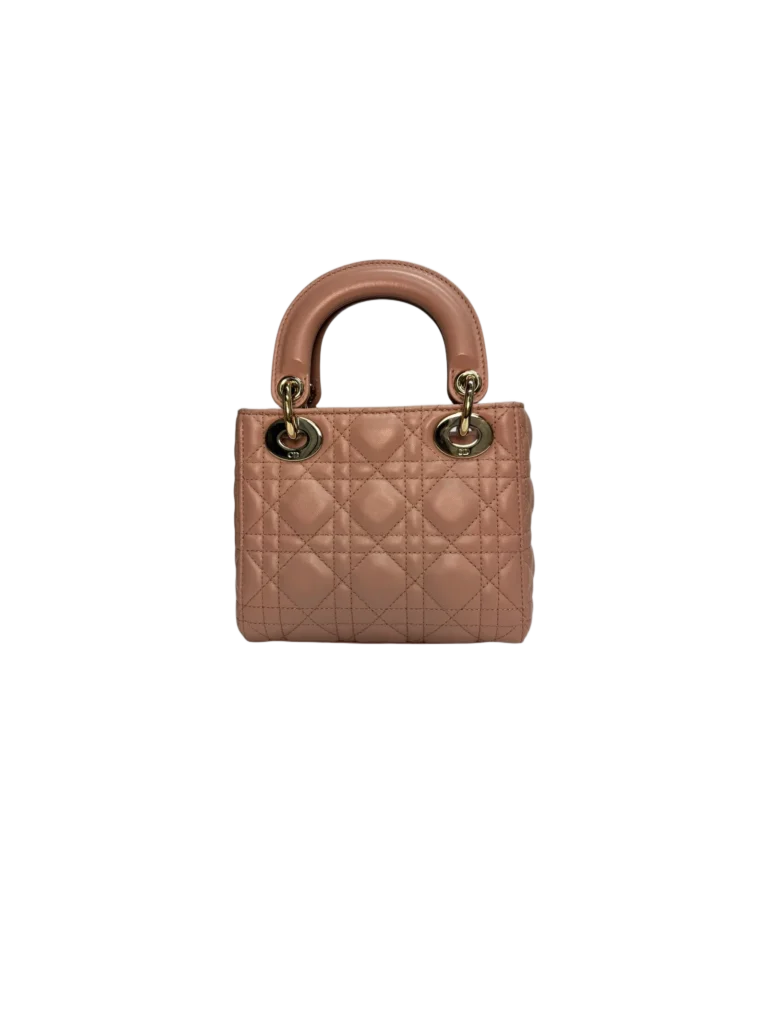 Borsa piccola Lady Dior in pelle Cannage, foto 5 di 13