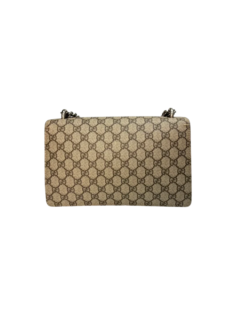 Borsa a spalla Dionysus media in tela Monogram e suede, foto 5 di 11