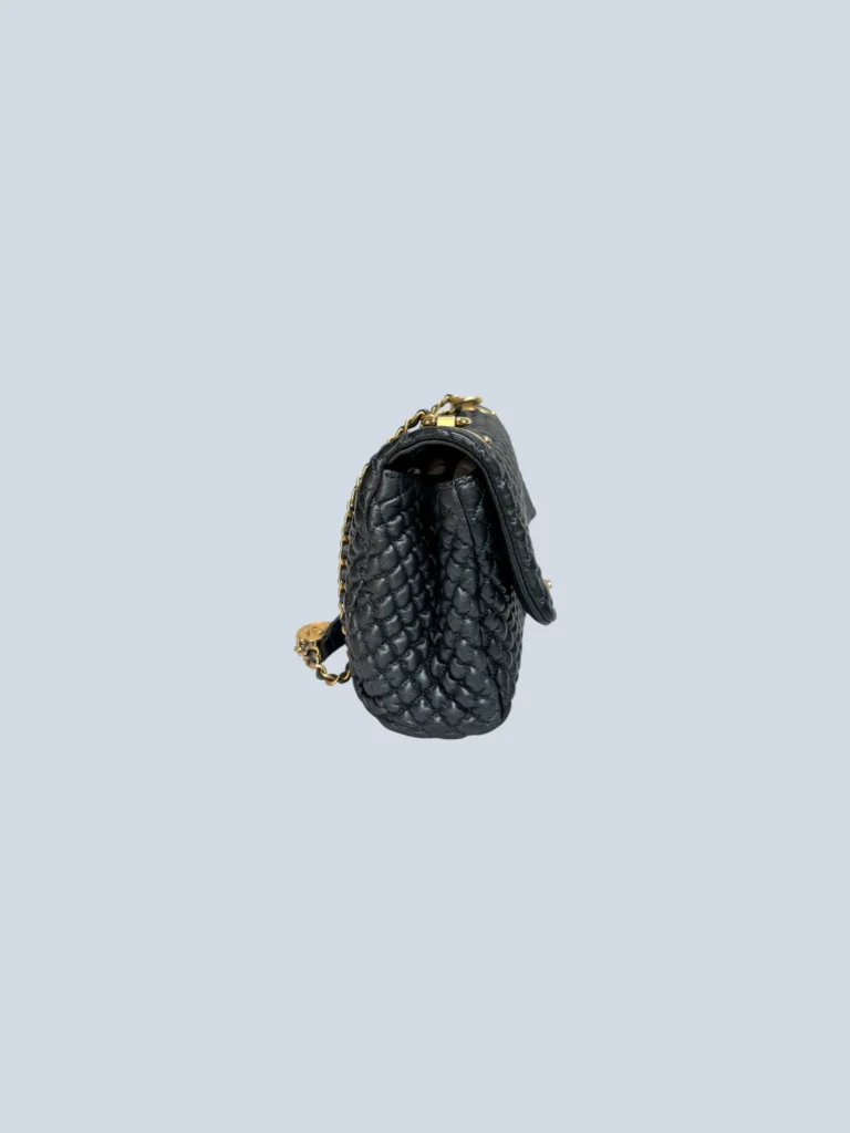 Borsa a tracolla Micro Quilted Medallion Flap Bag, foto 3 di 11