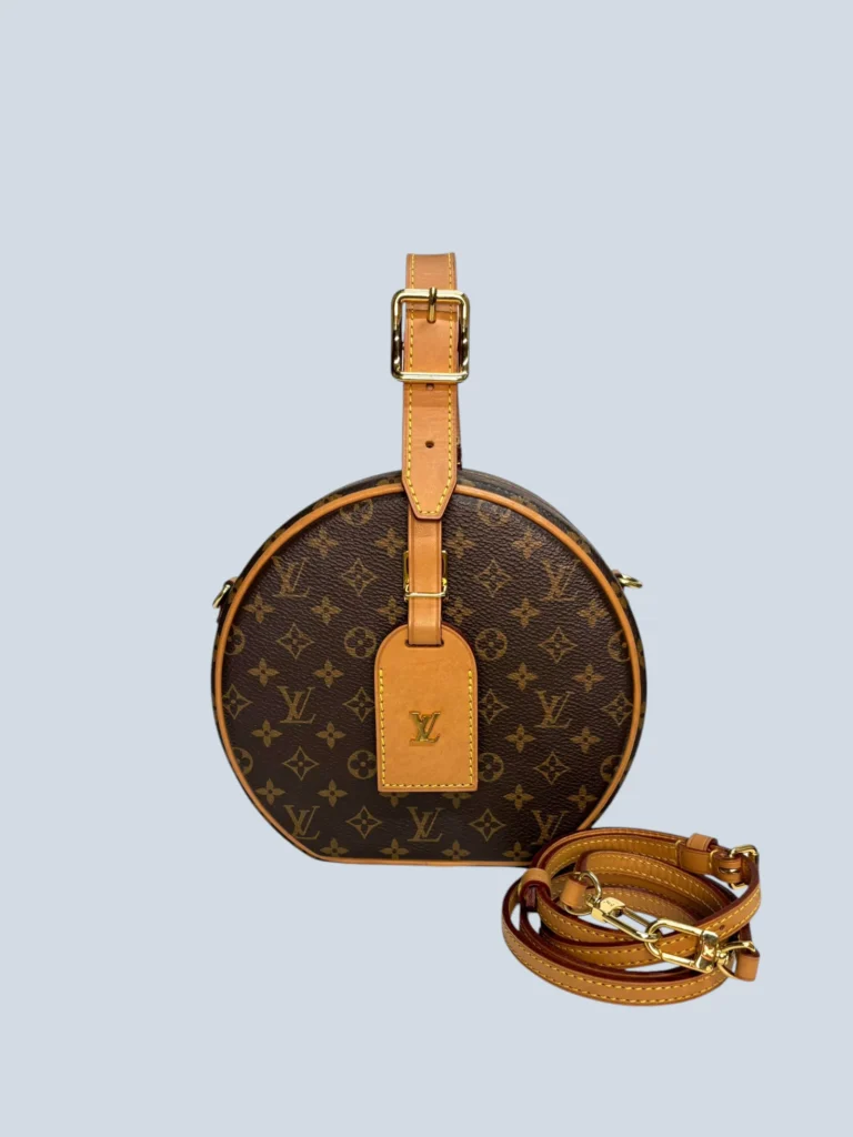 Petite Boîte Chapeau Monogram canvas shoulder bag, photo 2 of 11
