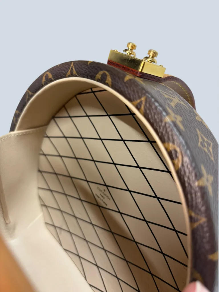 Petite Boîte Chapeau Monogram canvas shoulder bag, photo 7 of 11