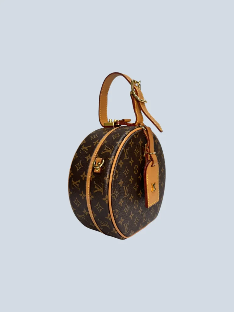 Petite Boîte Chapeau Monogram canvas shoulder bag, photo 3 of 11