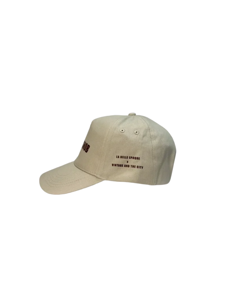 Cappellino con stampa "VINTAGE SNOB", foto 3 di 3