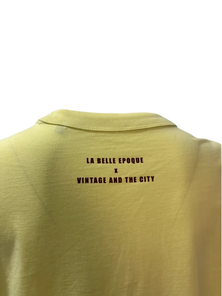 T-shirt con stampa "VINTAGE SNOB", foto 3 di 3