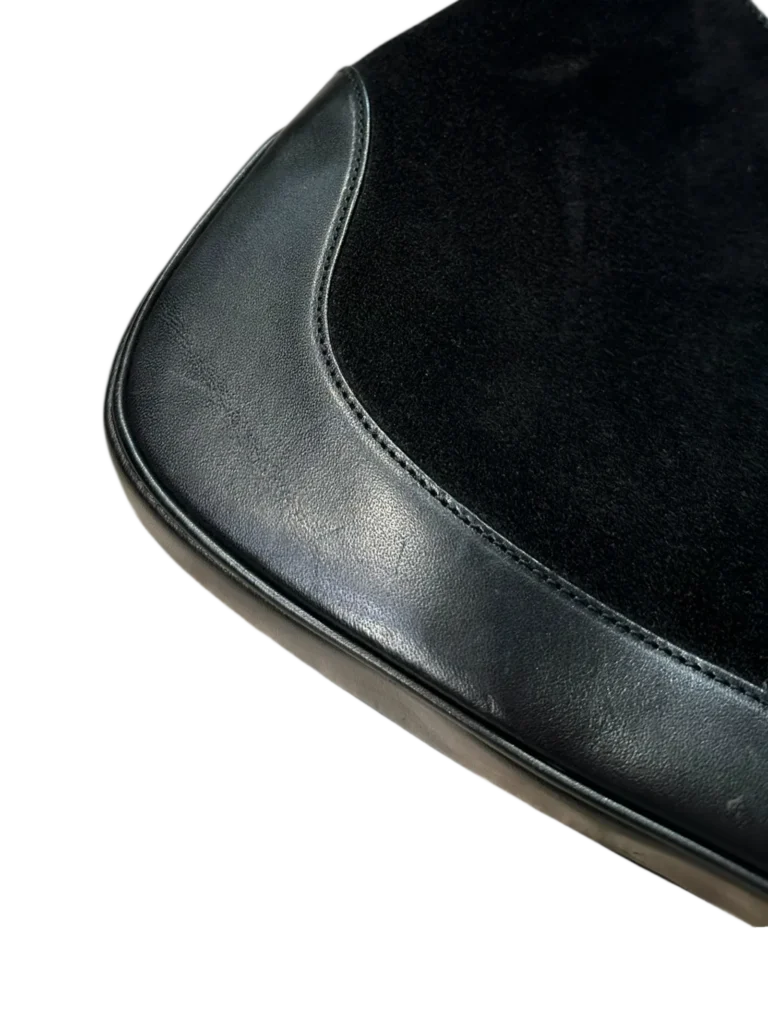 By Tom Ford, borsa a spalla Jackie Media in suede e pelle., foto 4 di 7