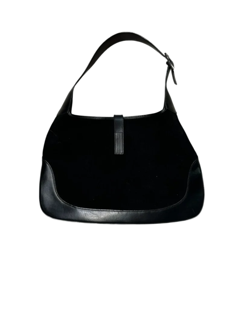 By Tom Ford, borsa a spalla Jackie Media in suede e pelle., foto 2 di 7