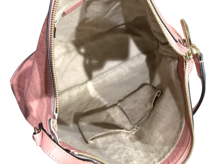 Microguccissima leather Hobo shoulder bag, photo 7 of 11